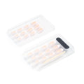 Katia CK11 Coffin French Pink Self-Adhesive Nails