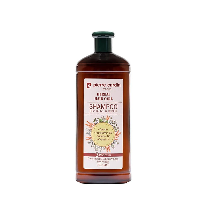Pierre Cardin Repairing Shampoo Keratin Vitamin B3 B5 E 750ml