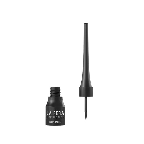 Lavera Deep Liner Liquid Eyeliner, Black, Long-Lasting, Precise Tip