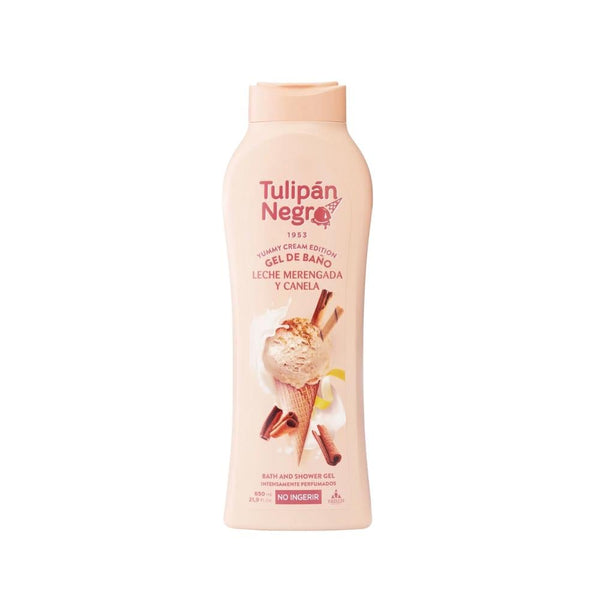 Tulipan Negro Shower Gel Cinnamon and Milk Scent Moisturizing 650ml