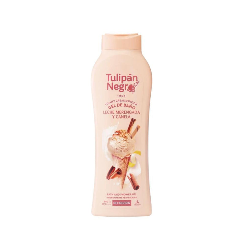 Tulipan Negro Shower Gel Cinnamon and Milk Scent Moisturizing 650ml