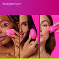 Makeup Blender Sponge Oval Foundation Blender Beauty Patra Pink