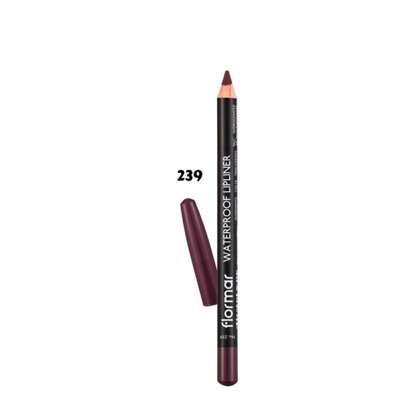 Flormar Waterproof Lip Liner 239 Misty Rose, Long-Lasting Pink Pencil
