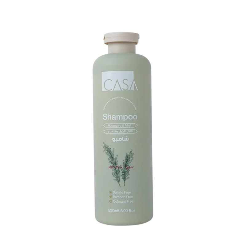House Rosemary & Mint Shampoo for Scalp Cleansing and Hair Strengthening, 500ml