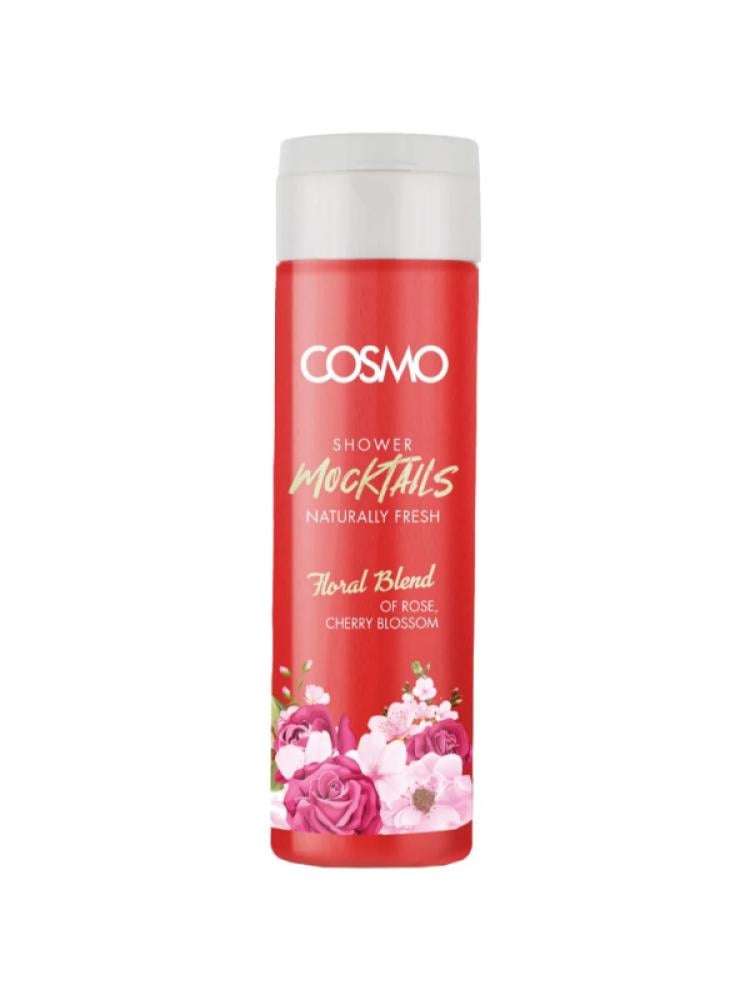 Cosmo Floral Shower Gel Rose Peony Clove Scent 300ml