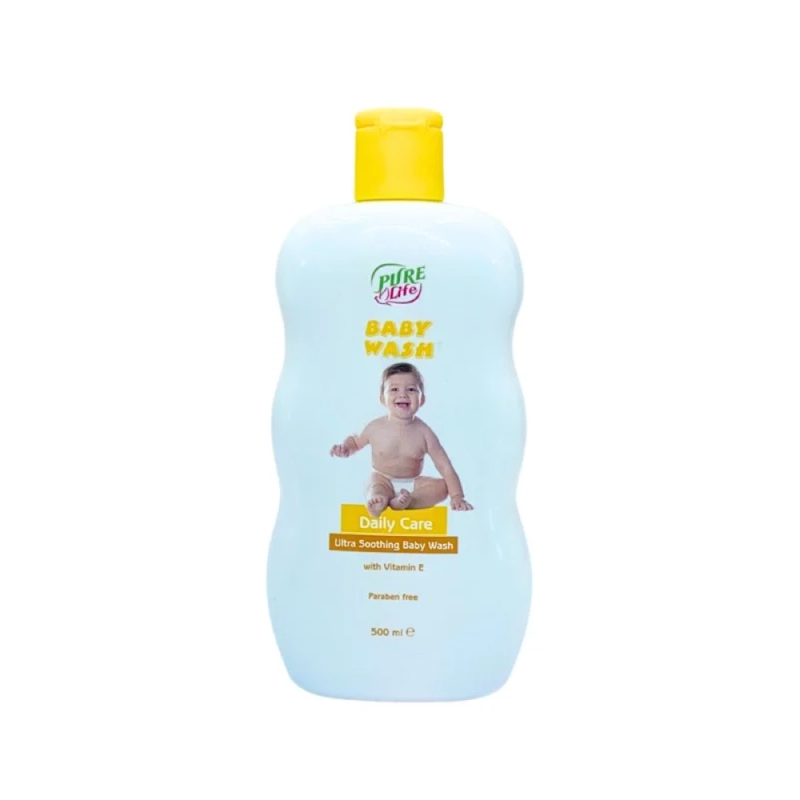 Pure Life Baby Wash Body and Hair Cleanser Paraben-Free 500ml