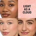 Revolution Bouncy Blush in Light Peach Pink for Buildable Cream Finish