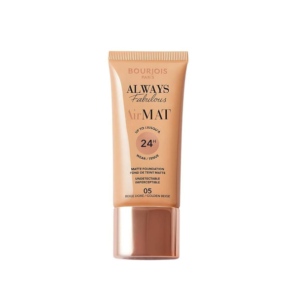 Bourjois Air Mat Foundation Matte Finish 24-Hour Wear 05 Golden Beige