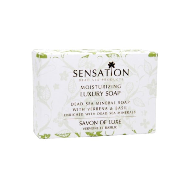 Sensation Dead Sea Salt Moisturizing Soap, Deep Cleansing, 150g