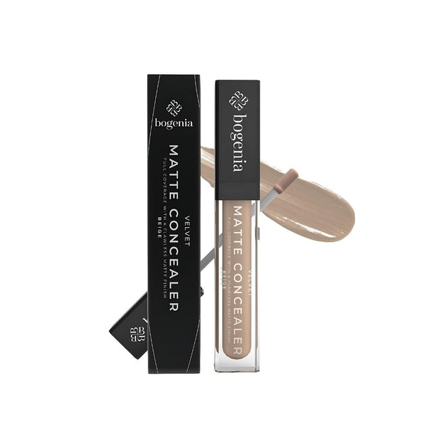 Velvet Matte Concealer Dark Circles Fine Lines Bogenia 07 Beige