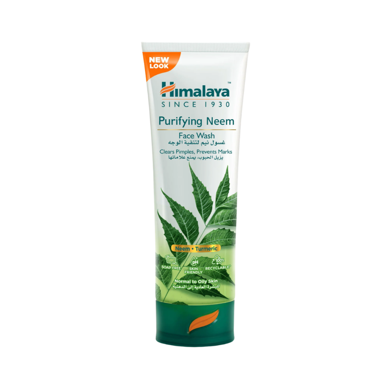 Himalaya Purifying Neem Face Wash, Oily Skin, 50ml