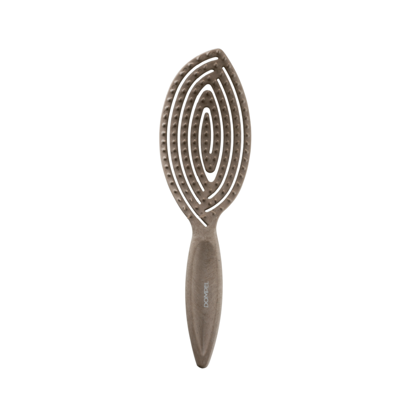 Best Hairbrush for Fine Hair Detangling Flexible Bristles Dumpl Brown
