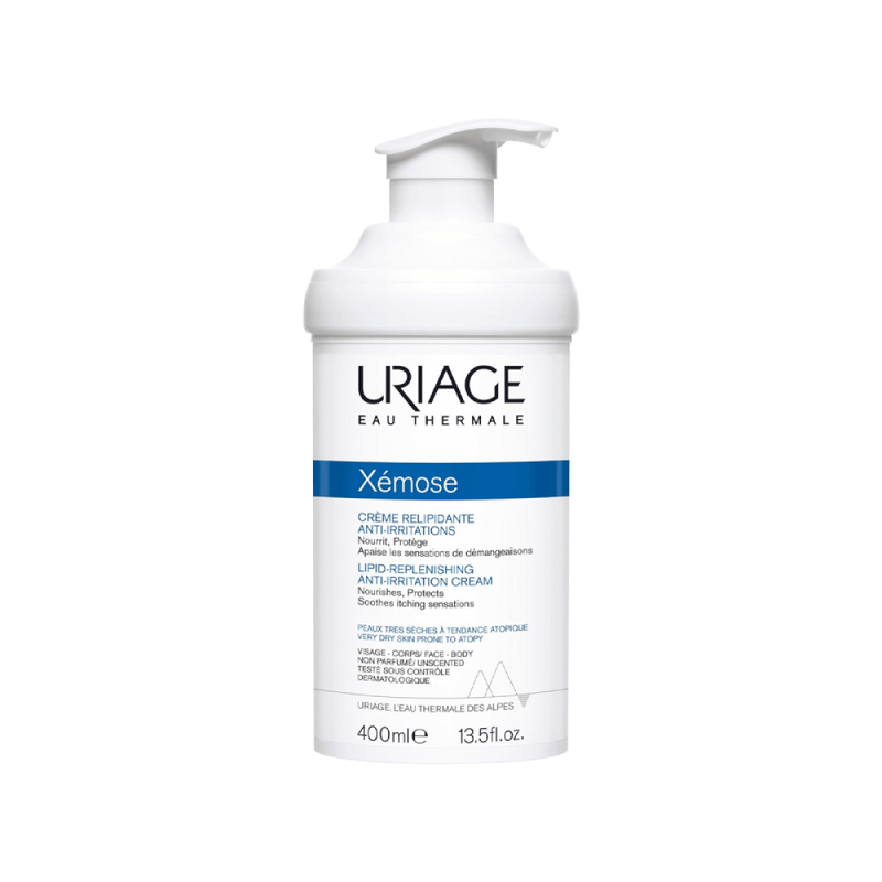 Best Cream for Dry Sensitive Skin Barrier Repair Uriage Zemus 400ml