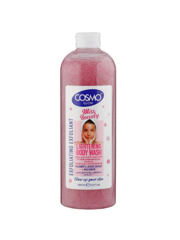Cosmo Miss Beauty Body Scrub with Berry Extract, Licorice Extract, Niacinamide 1000ml