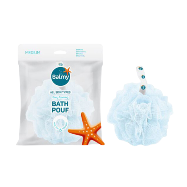 Balmy Bath Exfoliating Loofah Sponge, Medium Size