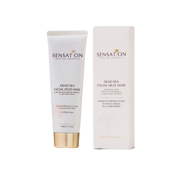 Sensation Dead Sea Face Mask, Pore Minimizing, Hydrating, 150ml