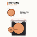 Flormar Bronzing Powder, Face Contouring Powder, 002 Rose Gold