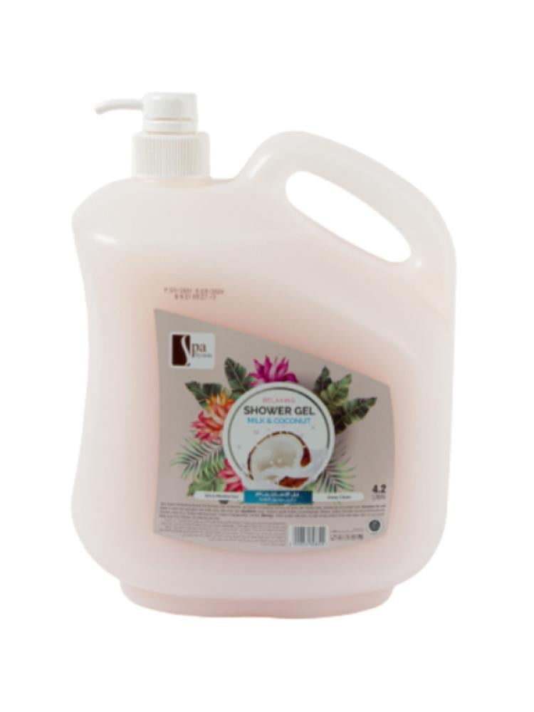 Spa System Coconut Milk Shower Gel 4.2L