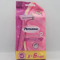 Personna Comfort 2 Women's Razor Blades with Vitamin E & Aloe Vera - 14 Count