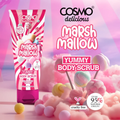 Cosmo Marshmallow Body Care Set - Shower Gel, Body Scrub, Hand Cream