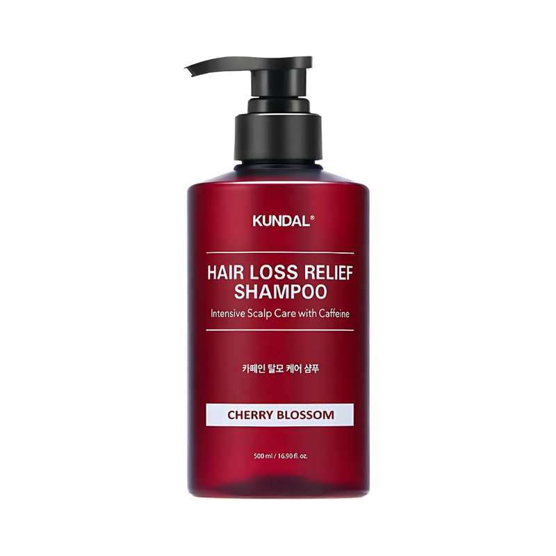Kundal Caffeine Shampoo, Cherry Blossom, 500ml