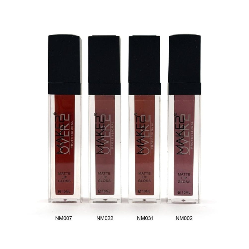 Liquid Lipstick Set Matte Finish High Pigment Collection Makeover22 12 Pieces
