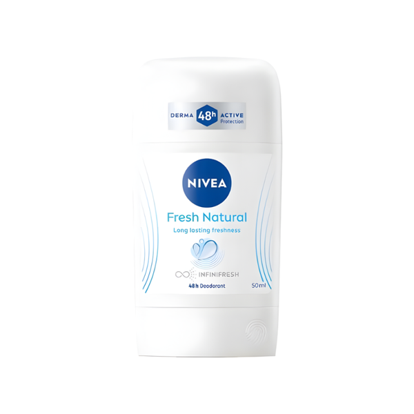Nivea Fresh Natural Deodorant Roll-On, 50 ml