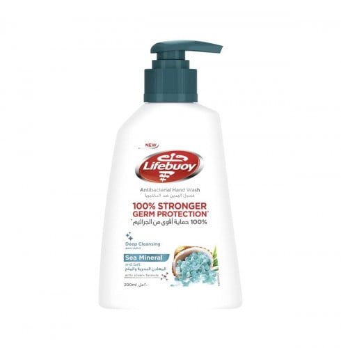 Lifebuoy Hand Wash with Marine Minerals and Salt for Effective Germ Protection