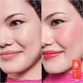 Essence Lip and Cheek Tint, Grapefruit Bliss, Buildable Color, Natural Glow