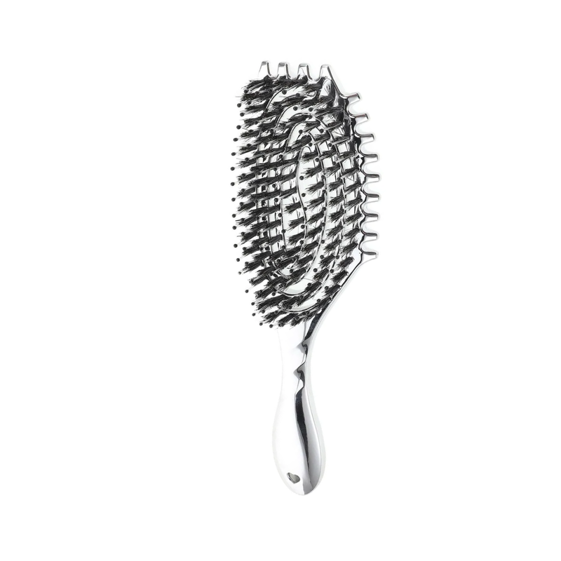 Detangling Hairbrush Flexible Bristles Best Hairbrush For Fine Hair Queen Line