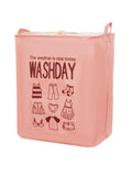 Foldable Fabric Storage Basket for Laundry and Toys - Assorted Colors