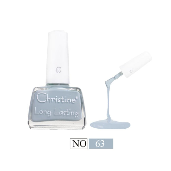 Christine Nail Polish Number 63 Glitter Finish 15ml