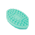 Massage Cleansing Brush Dual-Sided Hair and Body Tool Pastel 1 Piece
