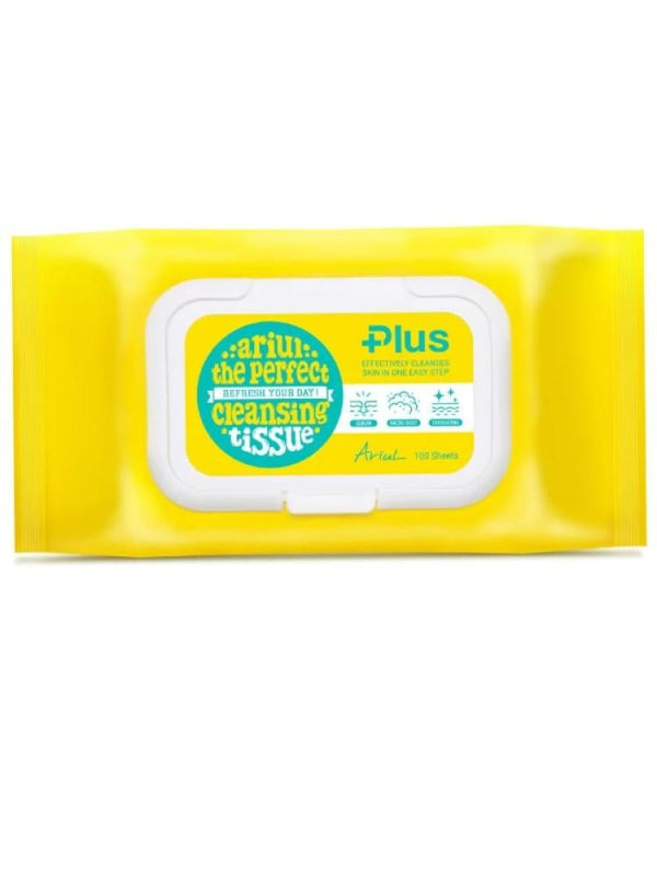 Ariul Perfect Plus Cleansing Wipes with Pineapple & Peach Extracts - 100 Count