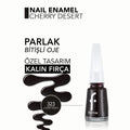 Jelly Nail Polish High-Shine Gel Effect Flormar 323 11ml