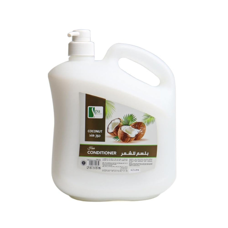 Spa System Coconut Scalp Care & Strengthening Hair Conditioner, 4.2L
