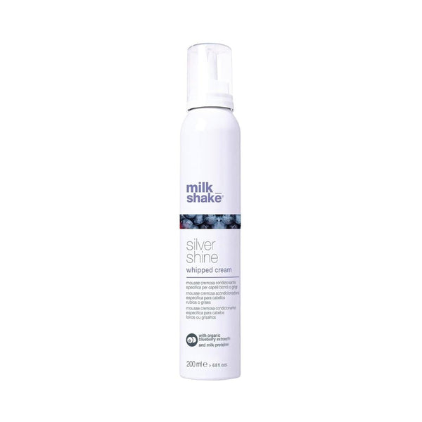 Milk Shake Silver Shine Cream Foam for Blonde & Gray Hair, 200ml