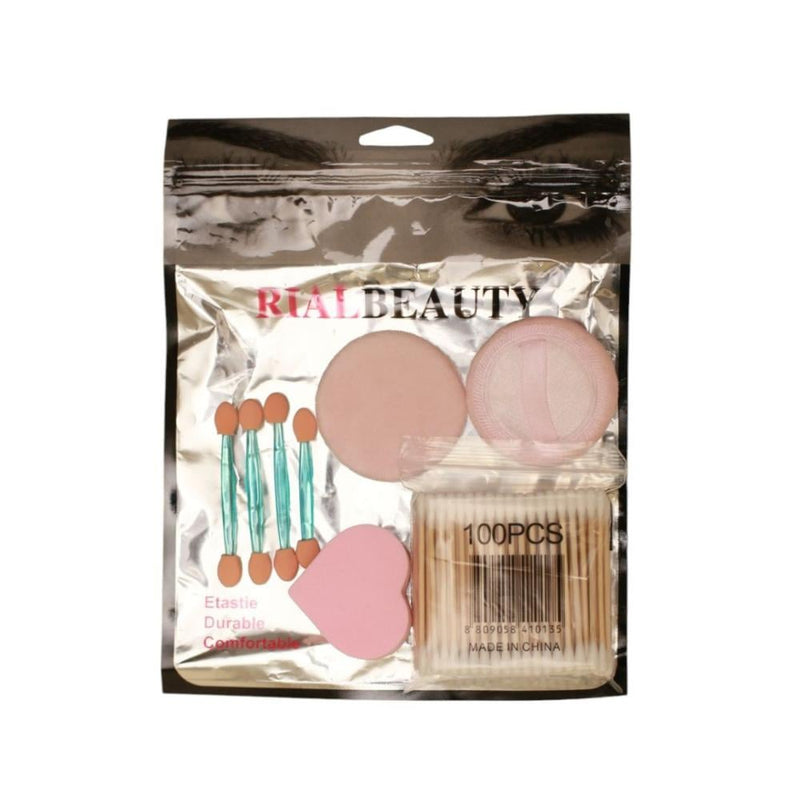 Rial Beauty 5-Piece Makeup Sponge and Eyeshadow Stick Set