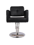 Salon System Rio Women's Hairdressing Chair with Quilted Backrest