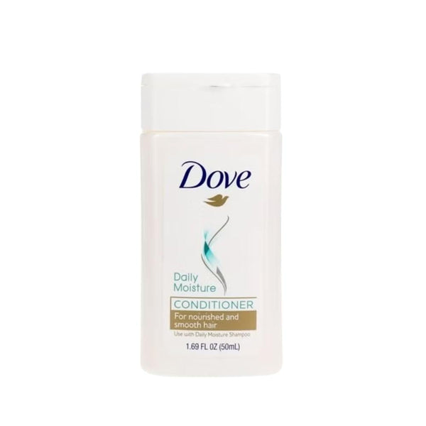Dove Daily Moisture Conditioner for All Hair Types, Hydrating & Silky Smooth 50ml
