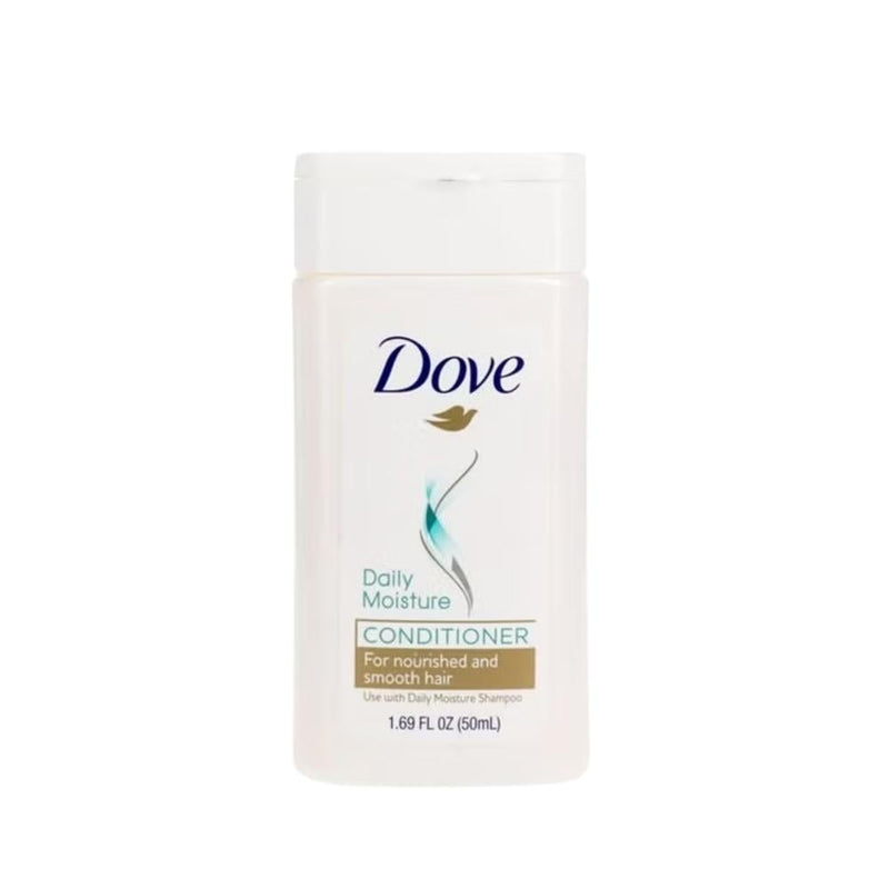 Dove Daily Moisture Conditioner for All Hair Types, Hydrating & Silky Smooth 50ml