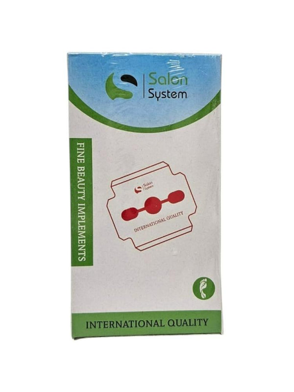 Salon System Razor Blade Replacements - 100 Count