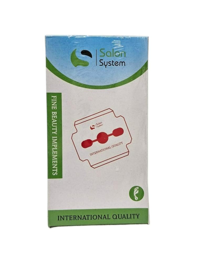 Salon System Razor Blade Replacements - 100 Count