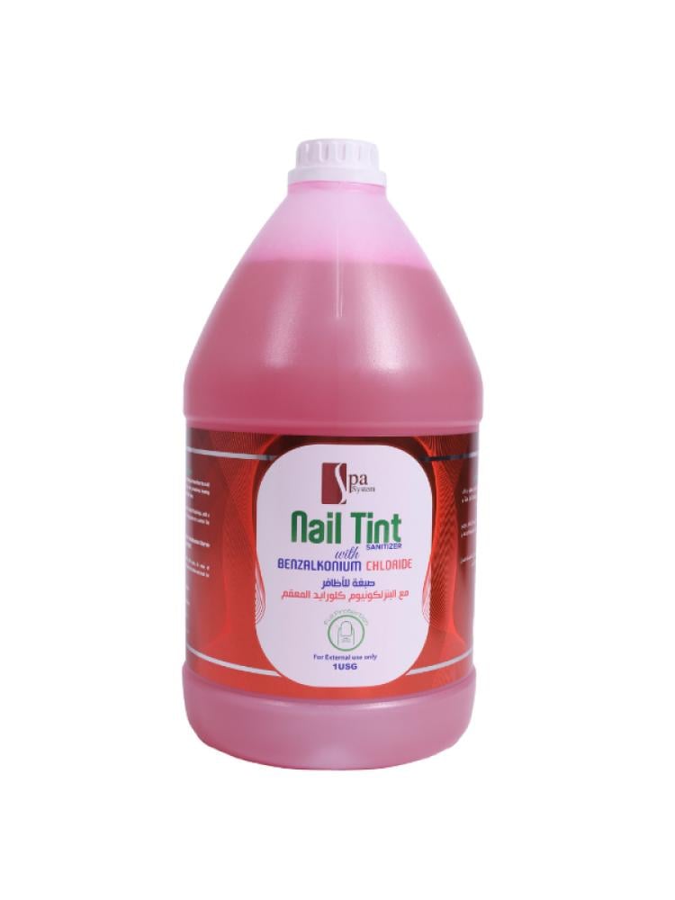 Spa System Nail Polish with Benzalkonium Chloride Disinfectant - 1 Gallon