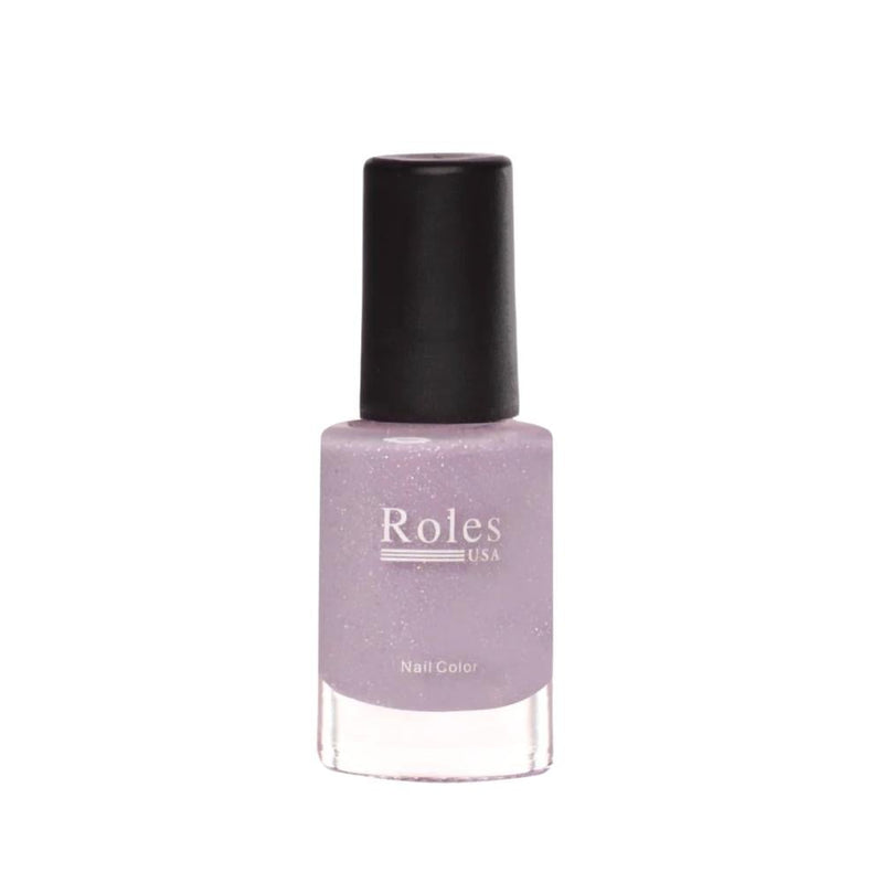 Roles Nail Polish 107, Glossy Finish, Quick Dry, Wide Brush, Elegant Color