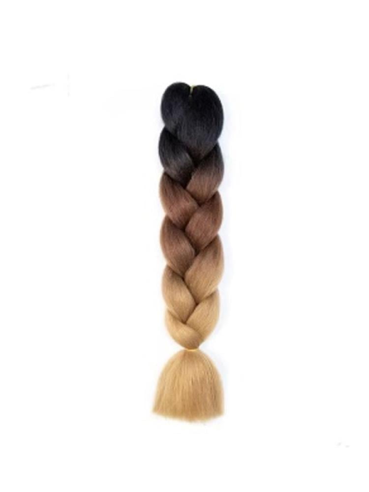 Synthetic Hair Braid Extension - Dark Brown for Length & Volume
