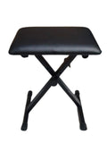 Salon System Adjustable Height Movable Footrest in Black