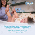Bambi Size 4 Diapers 8-16kg Economy Pack Leak Protection 33 Pieces