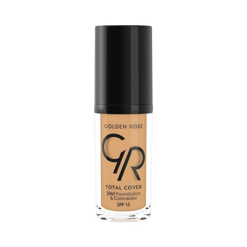 Golden Rose 2 in 1 Foundation and Concealer Honey 14 SPF 15 30ml