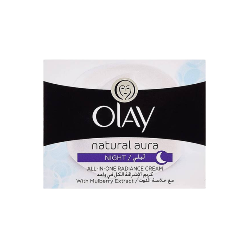 Olay Night Cream Skin Brightening with Cranberry Extract, 50g